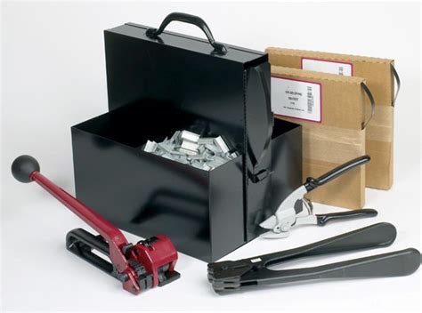 metal banding by the box|Portable Steel Strapping Kits .